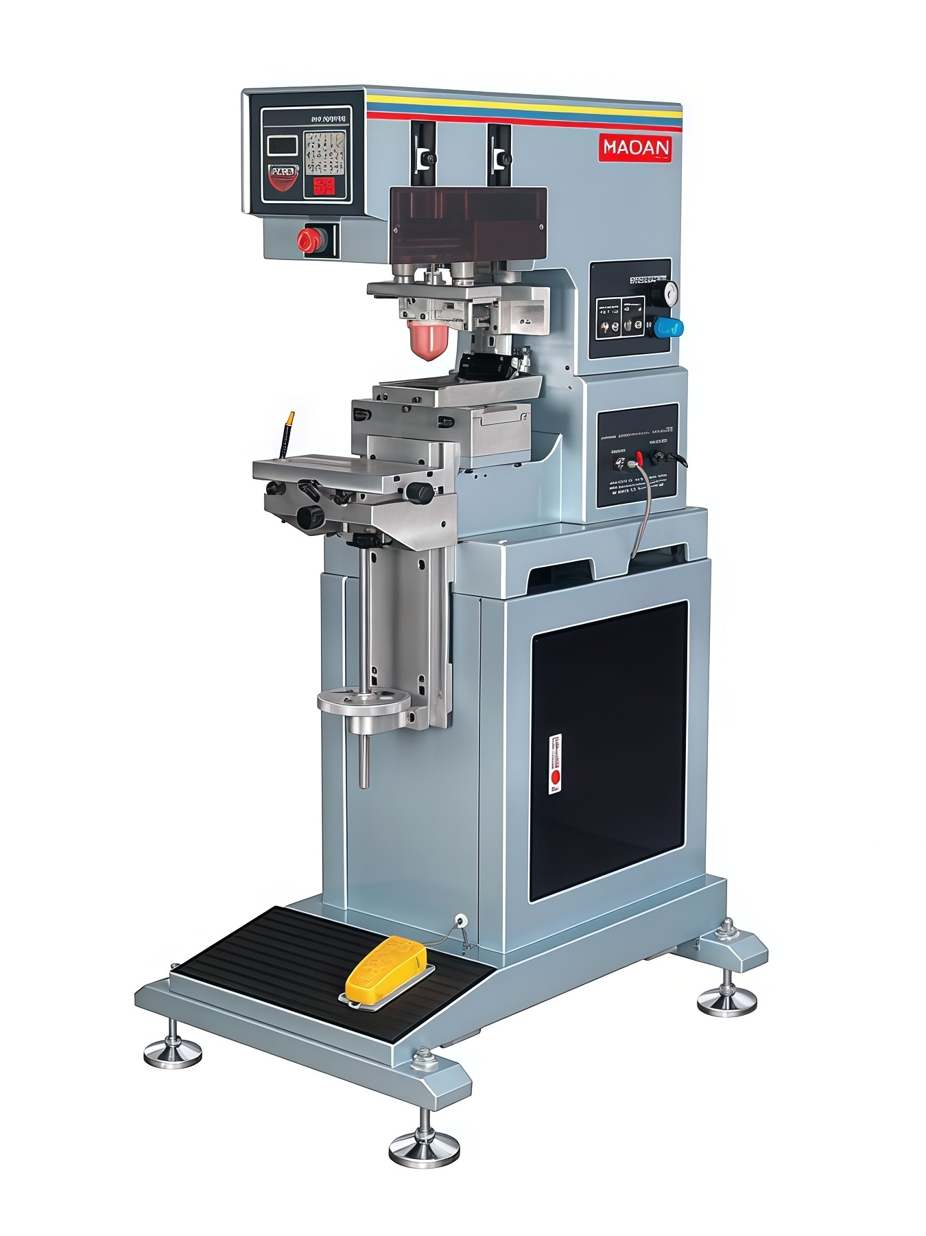 Semi-Automatic Pad Printing Machine for Curved & Irregular Surfaces