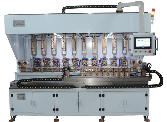 10 Color Automatic Servo Pad Printing Machine 13KW 15 Times/H Max Running Speed