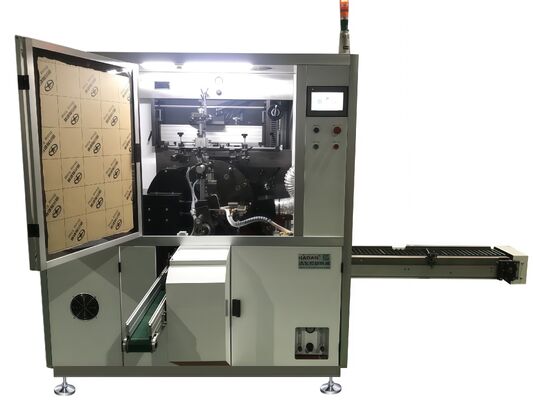 Fully Automatic Cylindrical Single Color Screen Printing Machine For Lipstick Tube