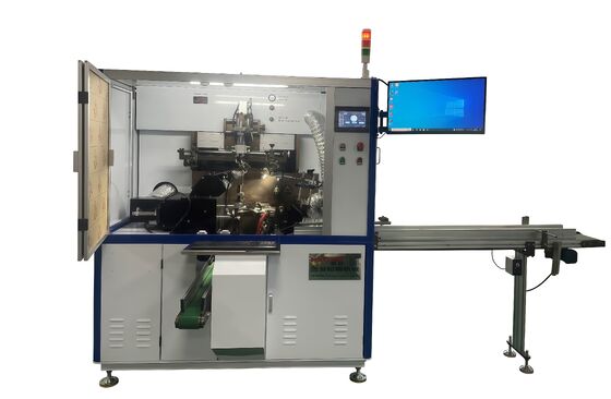 Single Color Fully Automatic Silk Screen Printing Machine For Cosmetic Bottle